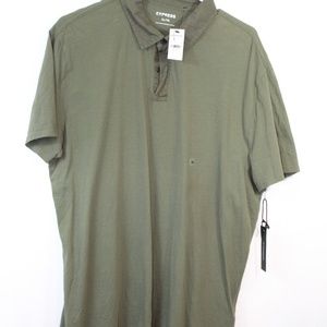 Express 3 button Collared t-Shirt